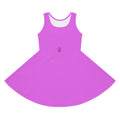 Pain Panic Girls Dress purple Hercules Kids Costume
