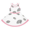 Pua Girls Dress Moana pig Kids costume