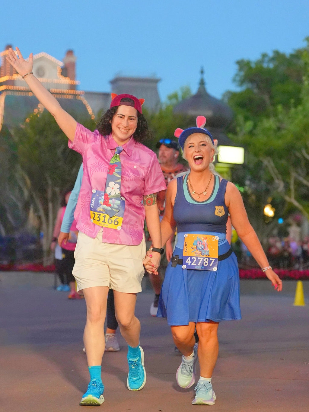 Judy Hopps Womens Costume Dress Disney bounding Zootopia run Disney Athleticwear