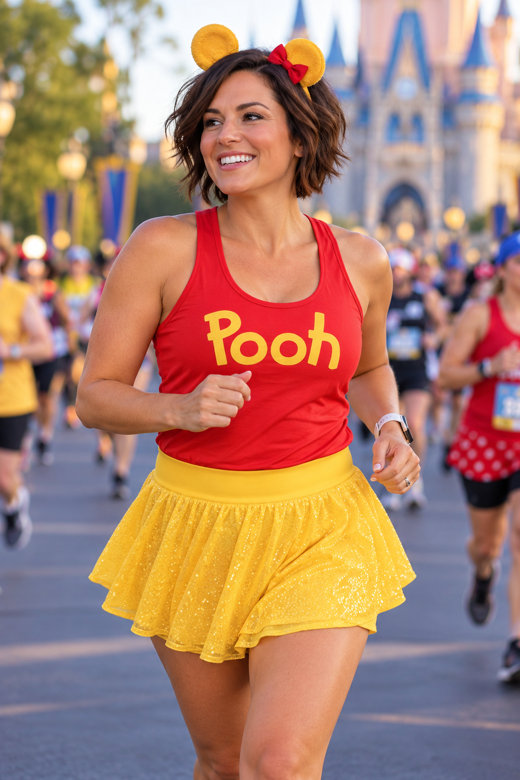 Winnie the Pooh Womens Tank Top Athletic wear