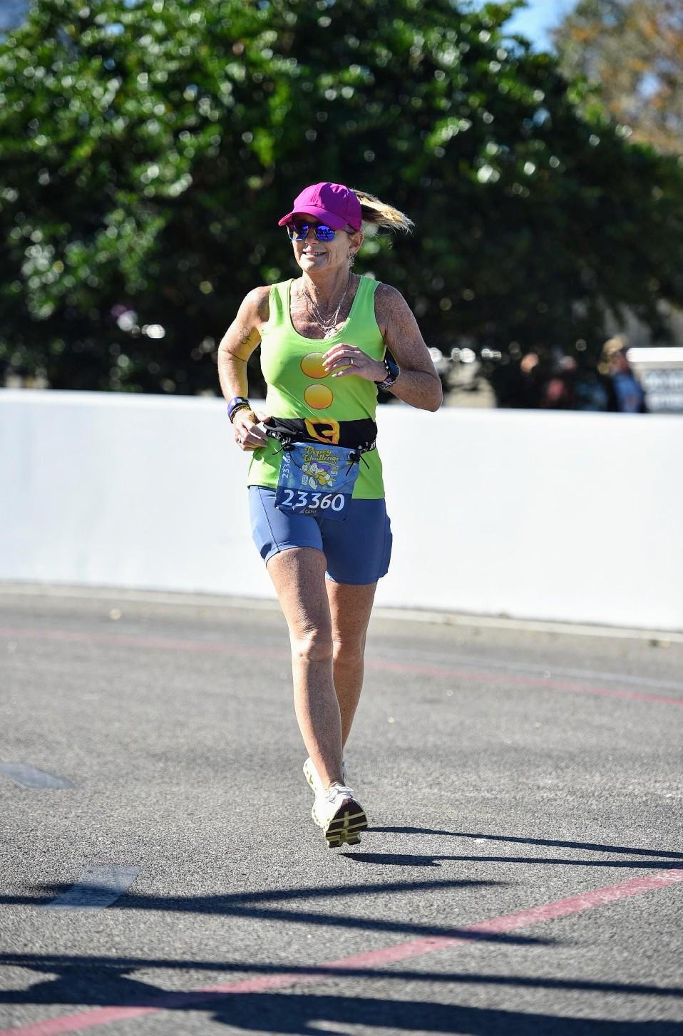 Womens Dopey Tank Top Running Costume Dopey Challenge shirt