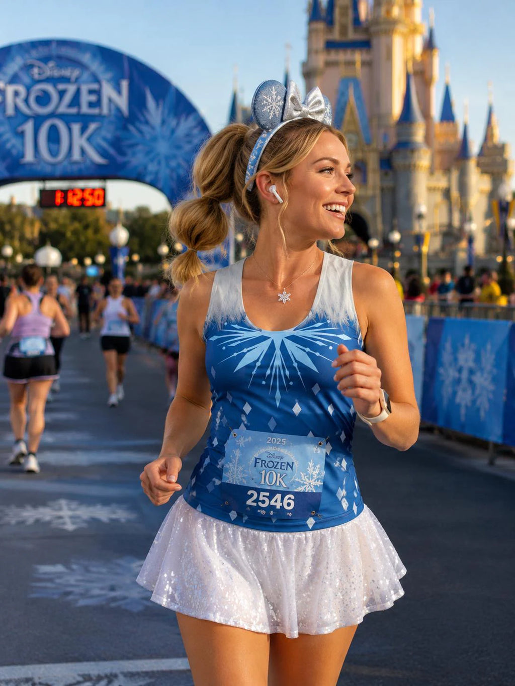 Elsa Frozen inspired Womens Tank Top Athleticwear costume