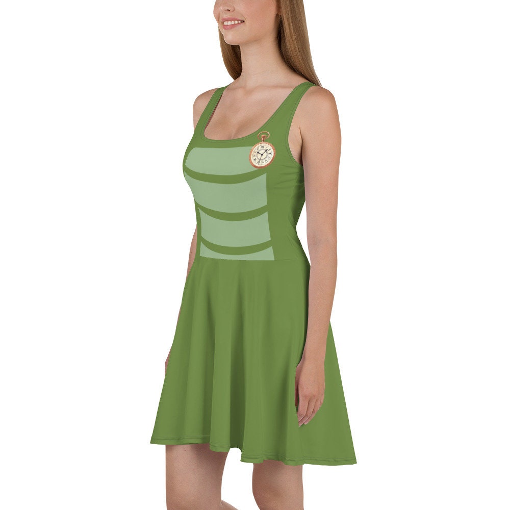 Tick Tock Crocodile Womens Dress Peter Pan inspired Athleticwear Costume