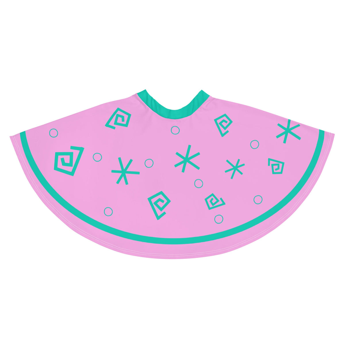 Mad Tea Party Skirt Womens Tea Cup Alice in wonderland running skirt pink and turquoise