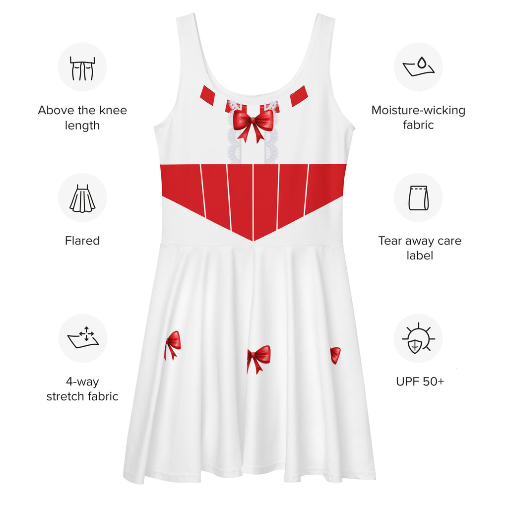 Mary Poppins Womens Dress Athleticwear Costume