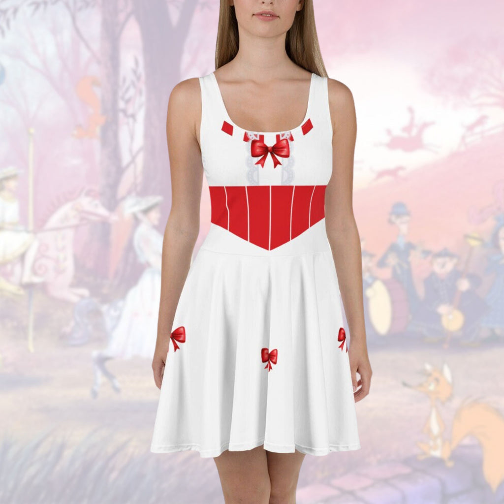 Mary Poppins Womens Dress Athleticwear Costume