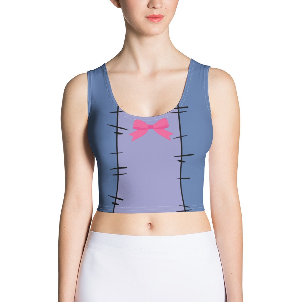 Eeyore Crop Top Womens Activewear Shirt Winnie the Pooh costume