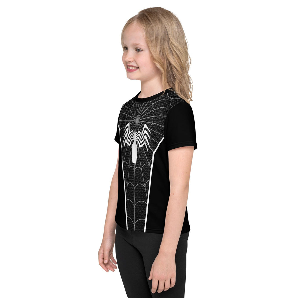 Venom Spider Man kids shirt cosplay Symbiote Disney child costume tshirt