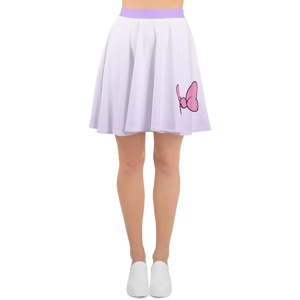 Daisy Duck Skirt Womens Disney bounding costume run Disney atheticwear pink and purple