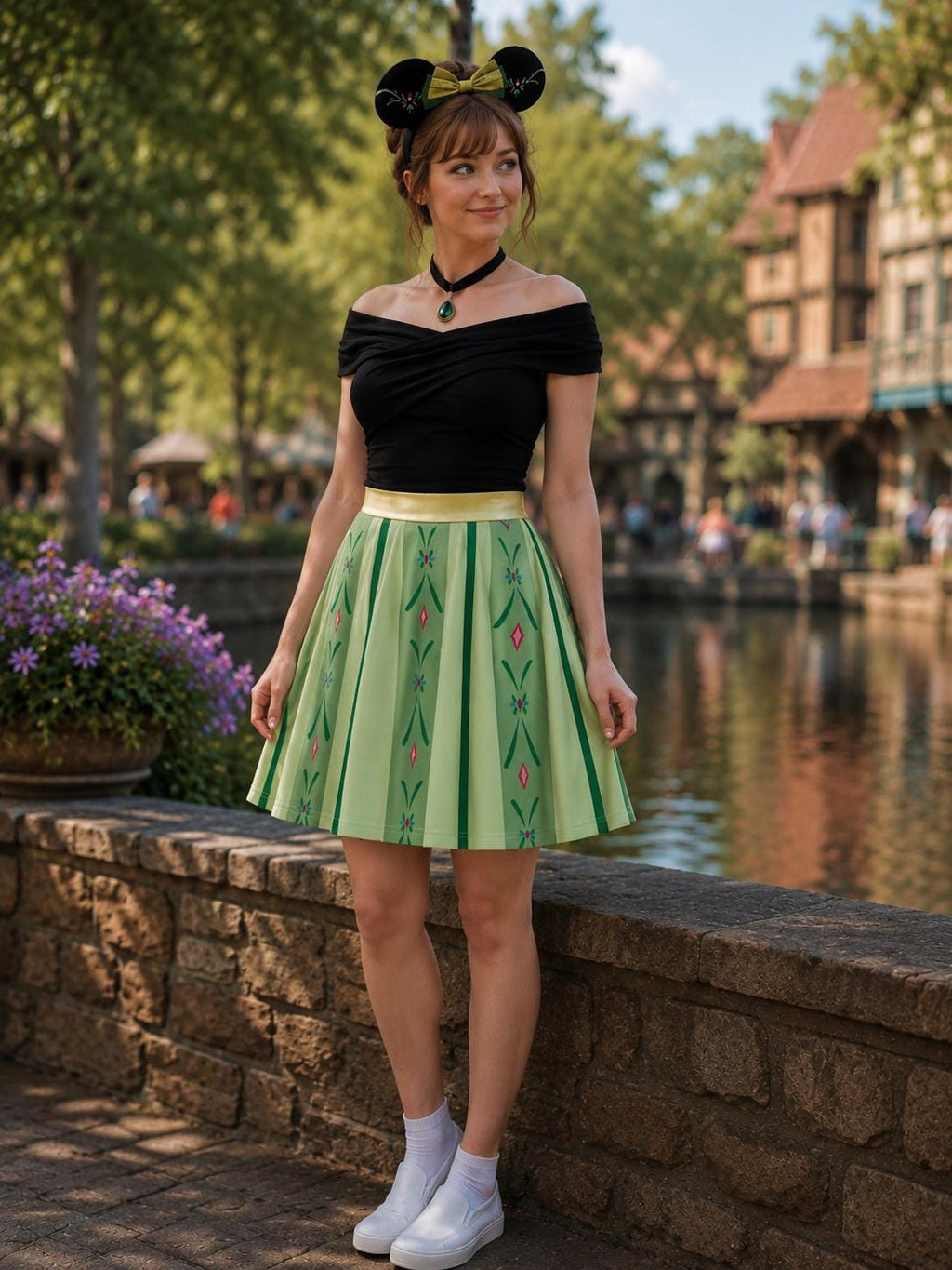 Anna Coronation Womens Skirt Frozen inspired costume