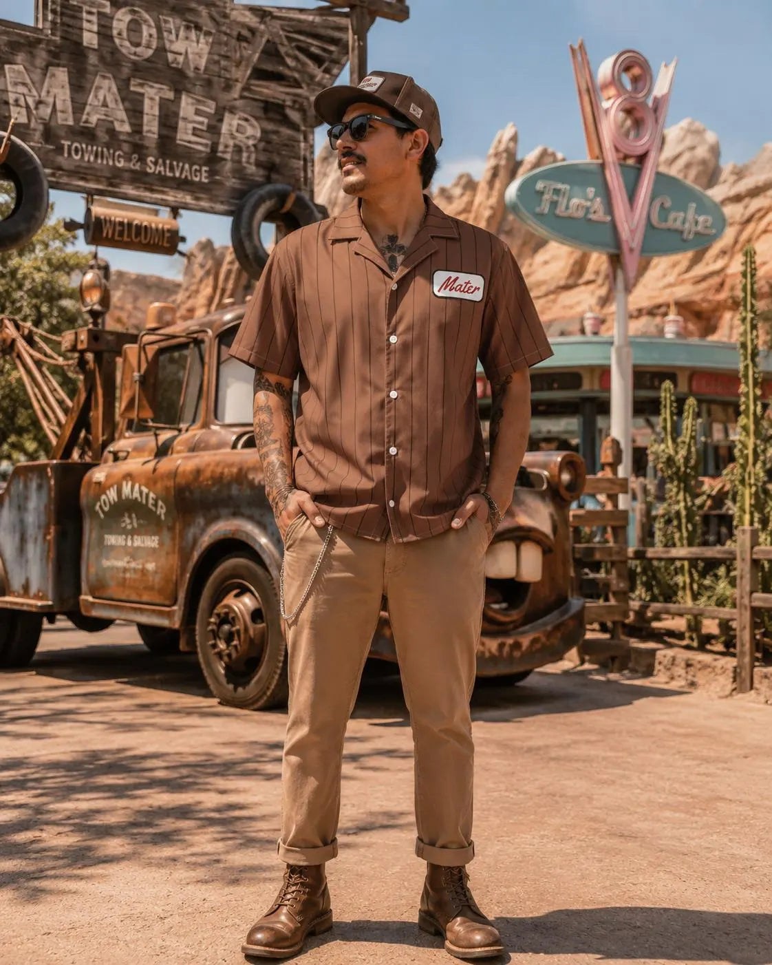 Mater Cars Mens button shirt