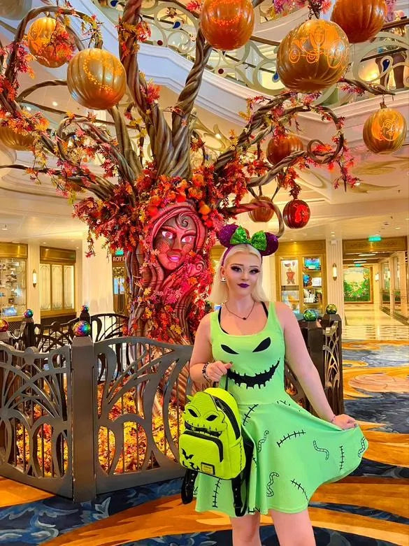 Oggie Boogie womens dress Nightmare Before Christmas inspired costume