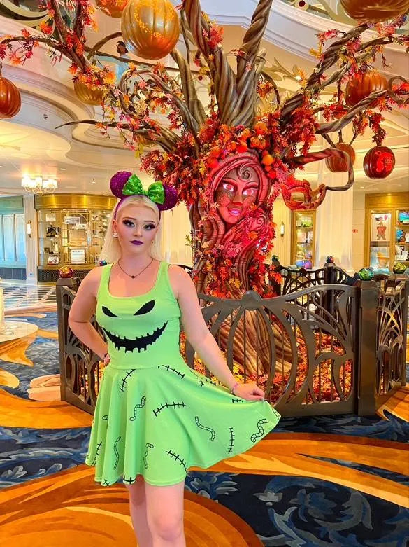 Oggie Boogie womens dress Nightmare Before Christmas inspired costume